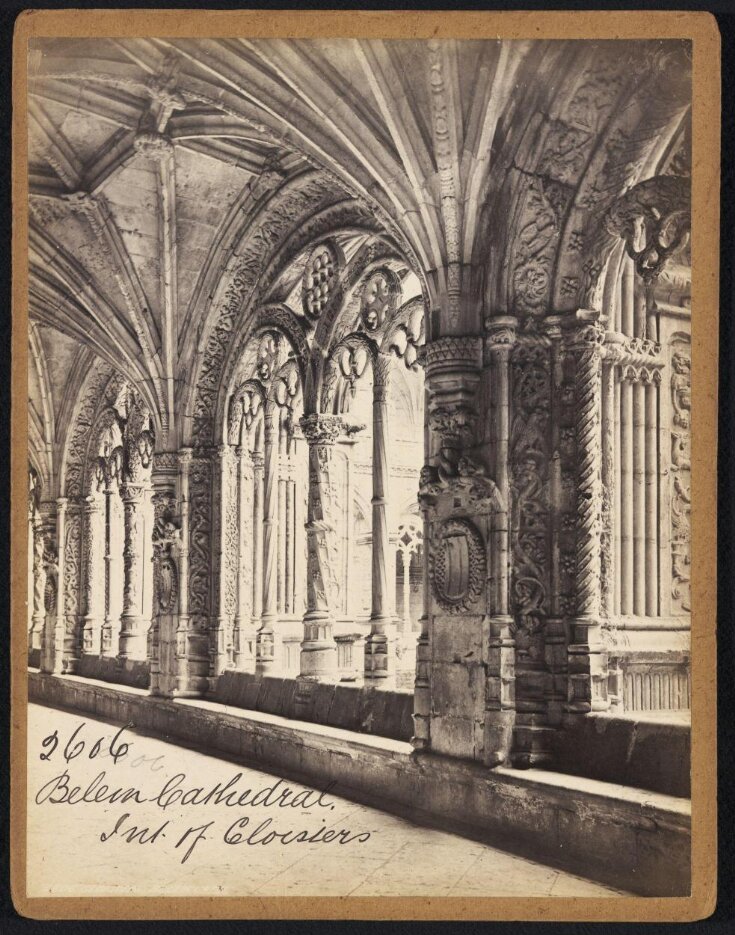 Belem Cathedral.  Int. of Cloisters top image