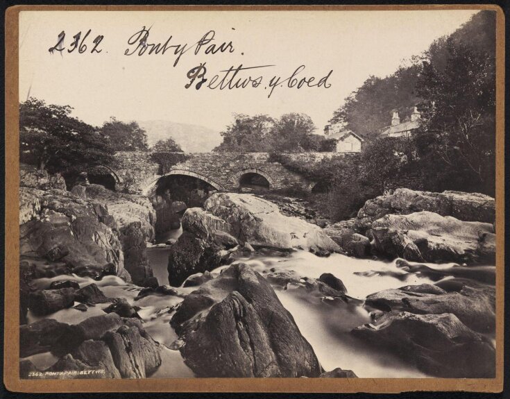 Ponty Pair. Bettws y Coed Francis Frith V&A Explore The Collections