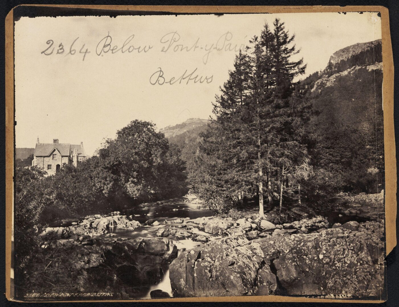 Francis Frith, Below Pont-y-Pair. Bettws