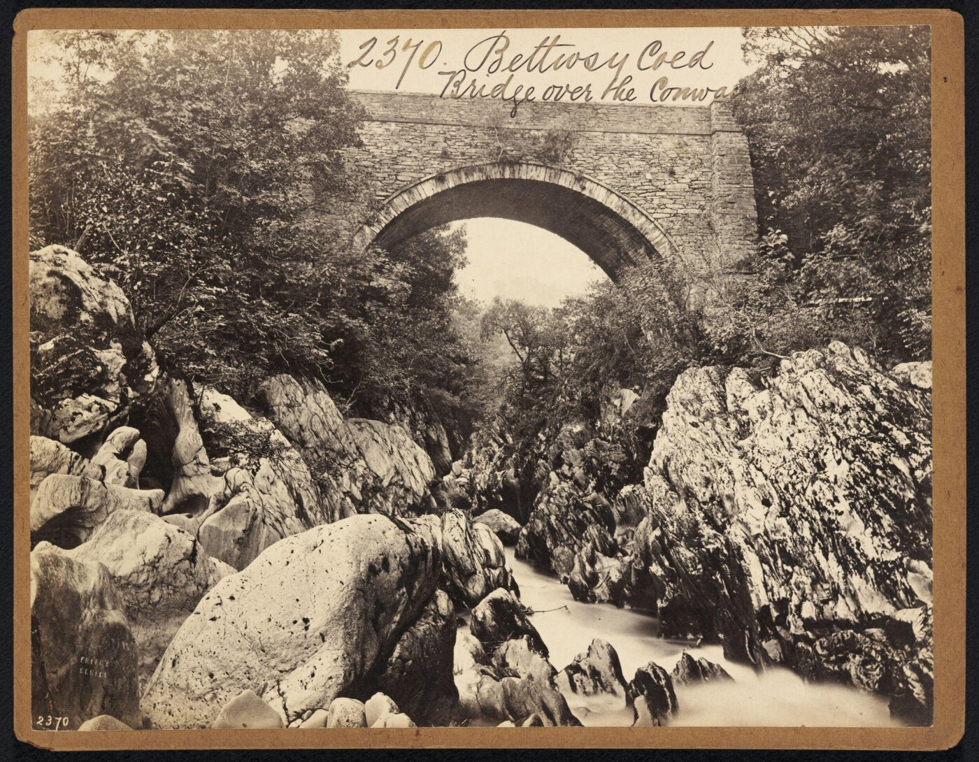Francis Frith, Bettwsy Coed. Bridge over the Conway