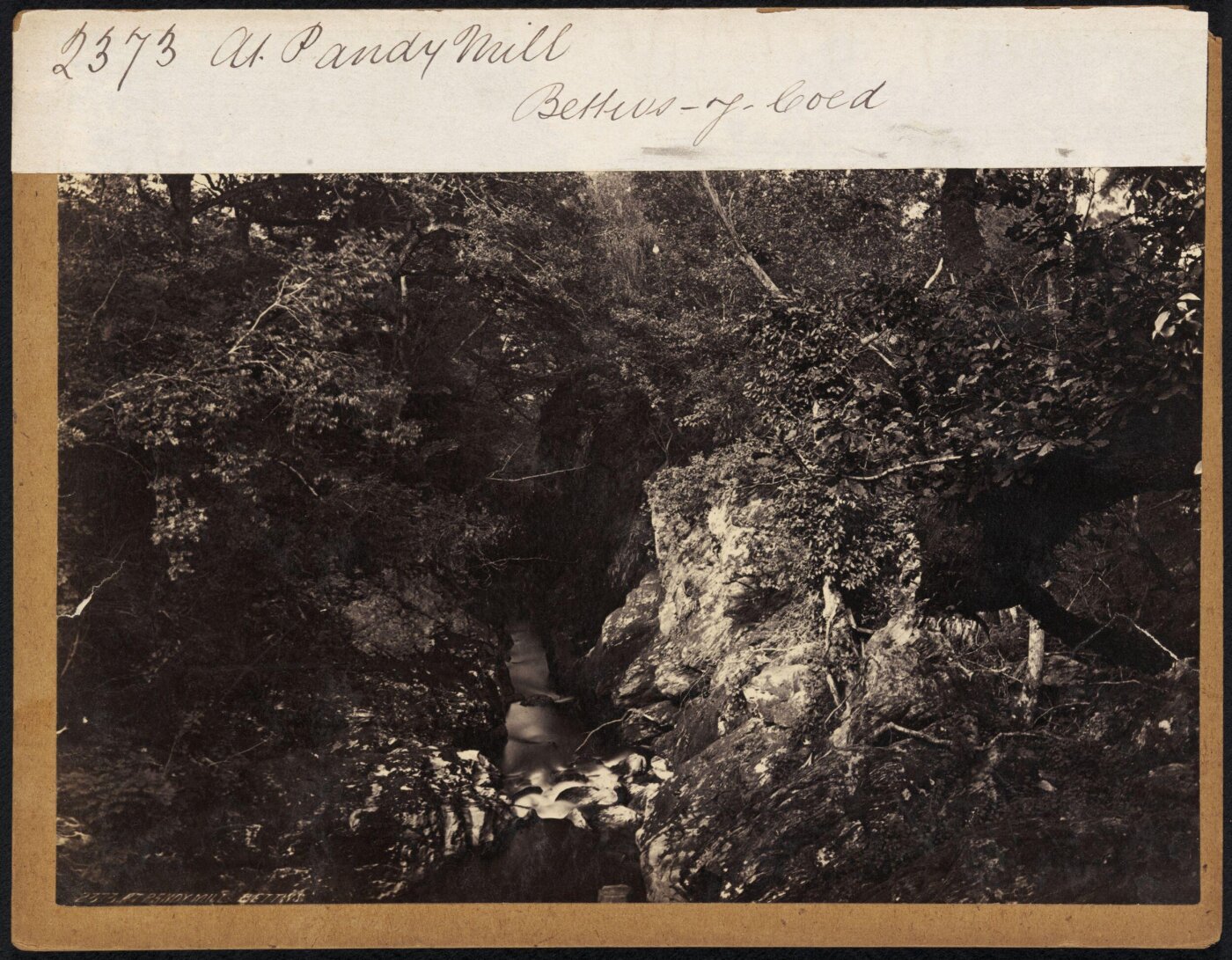 Francis Frith, At Pandy Mill.  Bettws-y-Coed