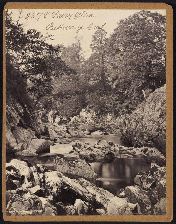Fairy Glen. BettwsyCoed Francis Frith V&A Explore The Collections