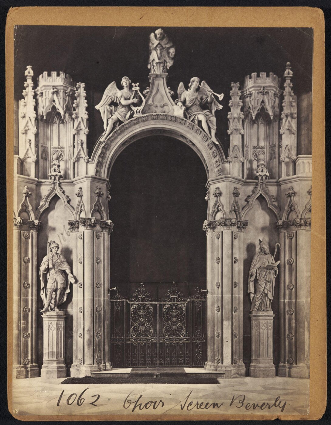 Francis Frith, Choir Screen. Beverley