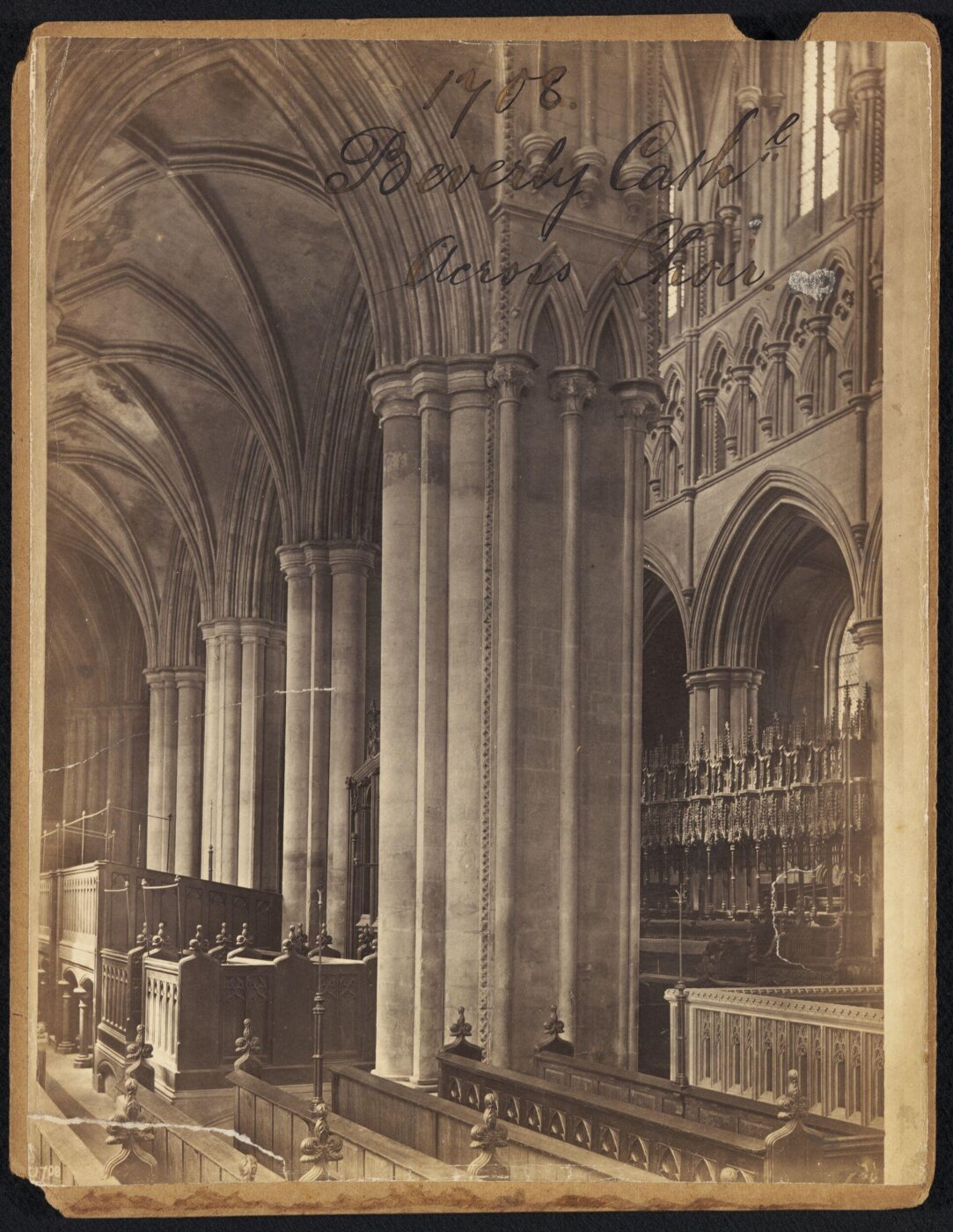 Francis Frith, Beverley Cath'l. Across Choir