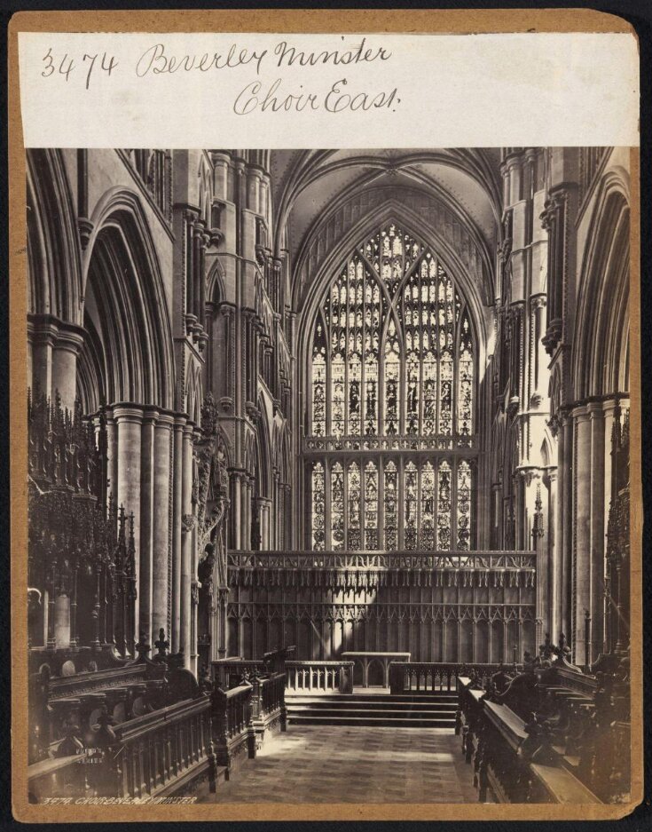 Beverley Minster.  Choir East top image