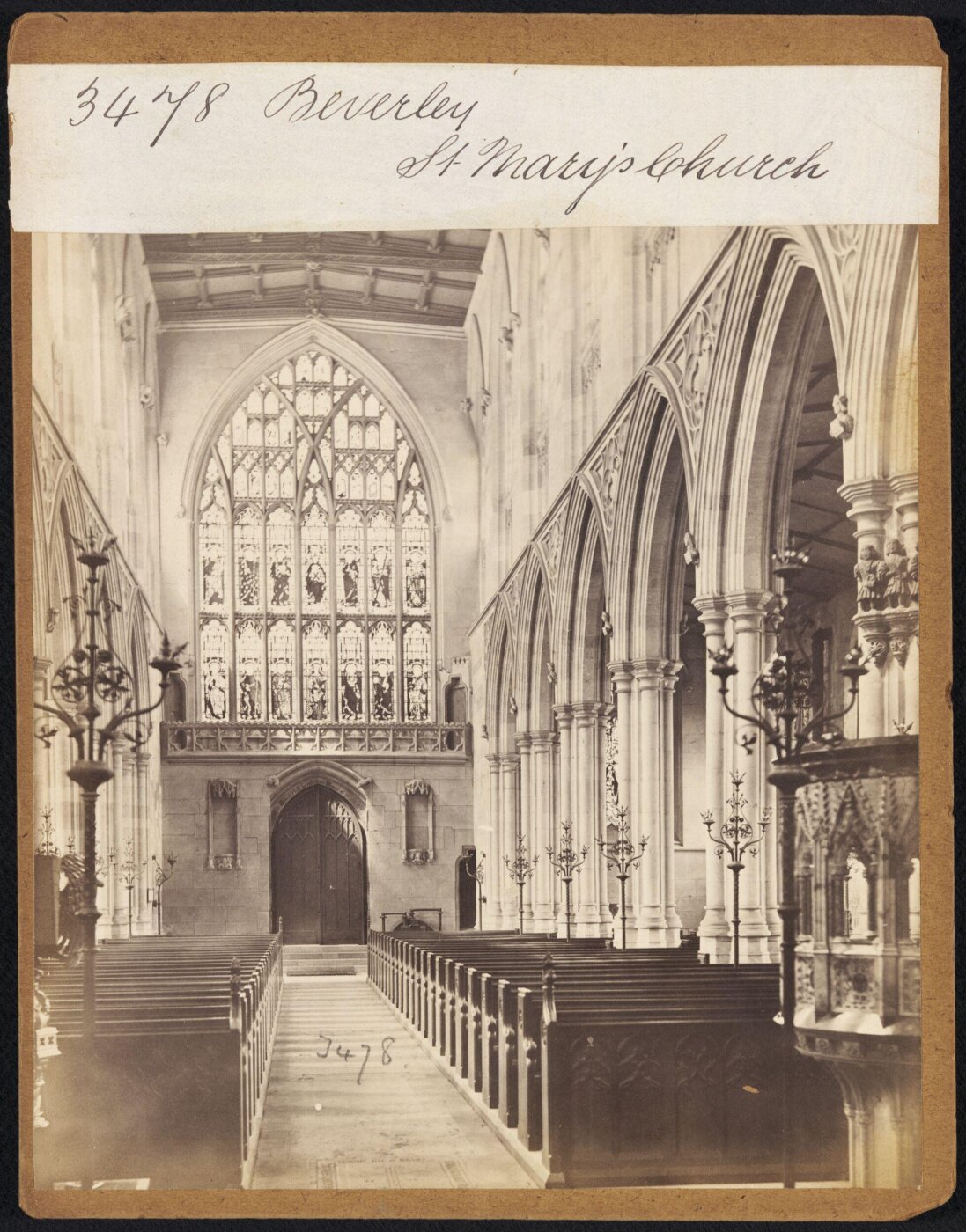 Francis Frith, Beverley. St. Mary's Church