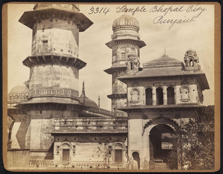 Temple Bhopal City.  Punjaub top image