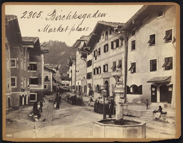 Birchtesgaden.  Marketplace top image