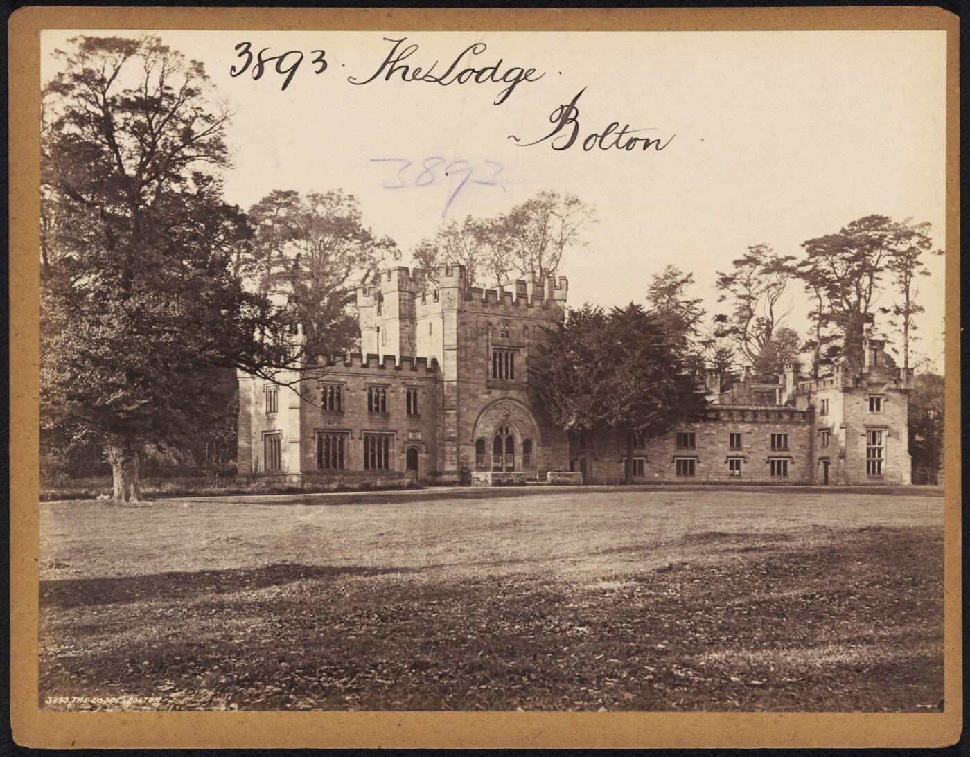 Francis Frith, The Lodge. Bolton