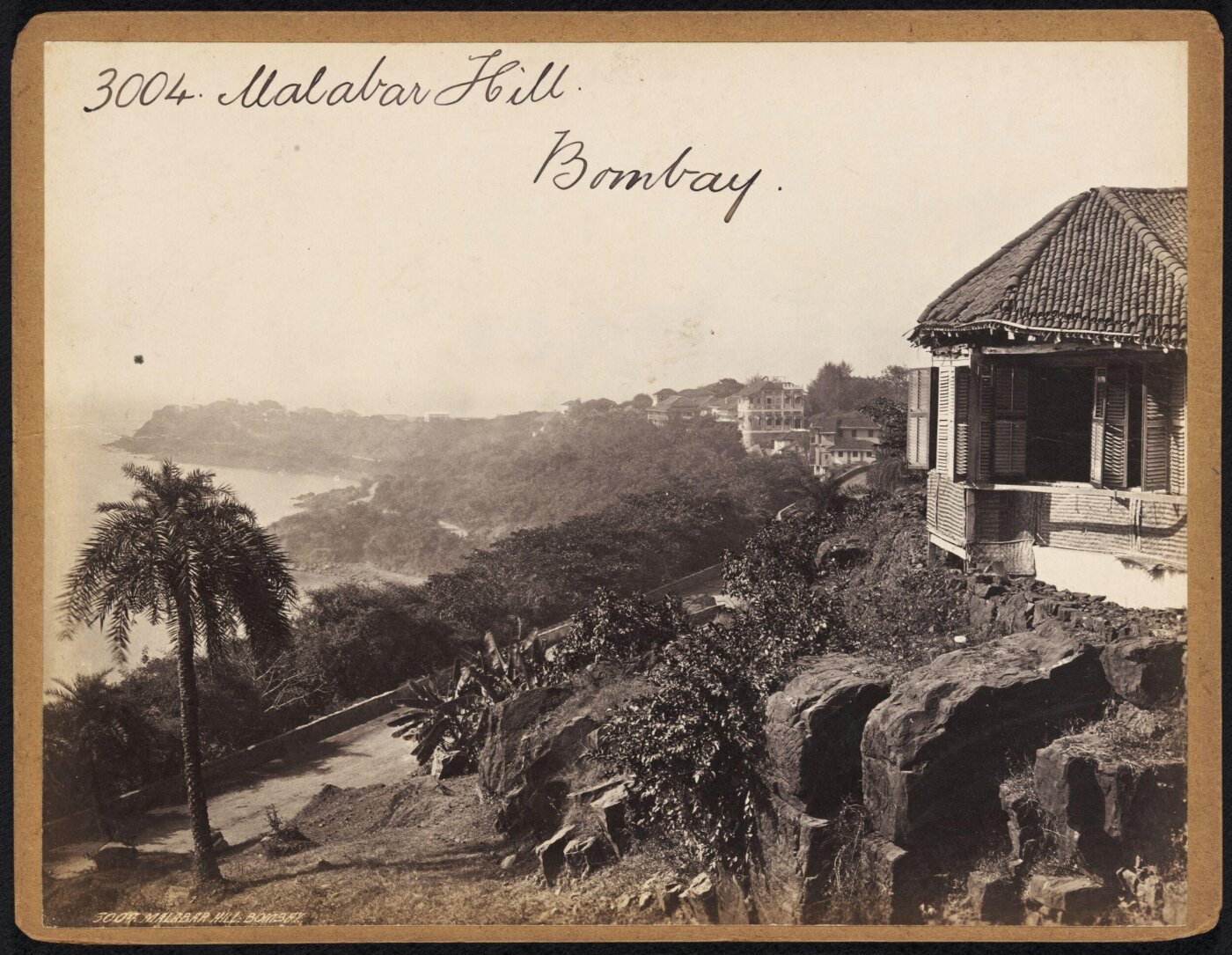 Francis Frith, Malabar Hill. Bombay