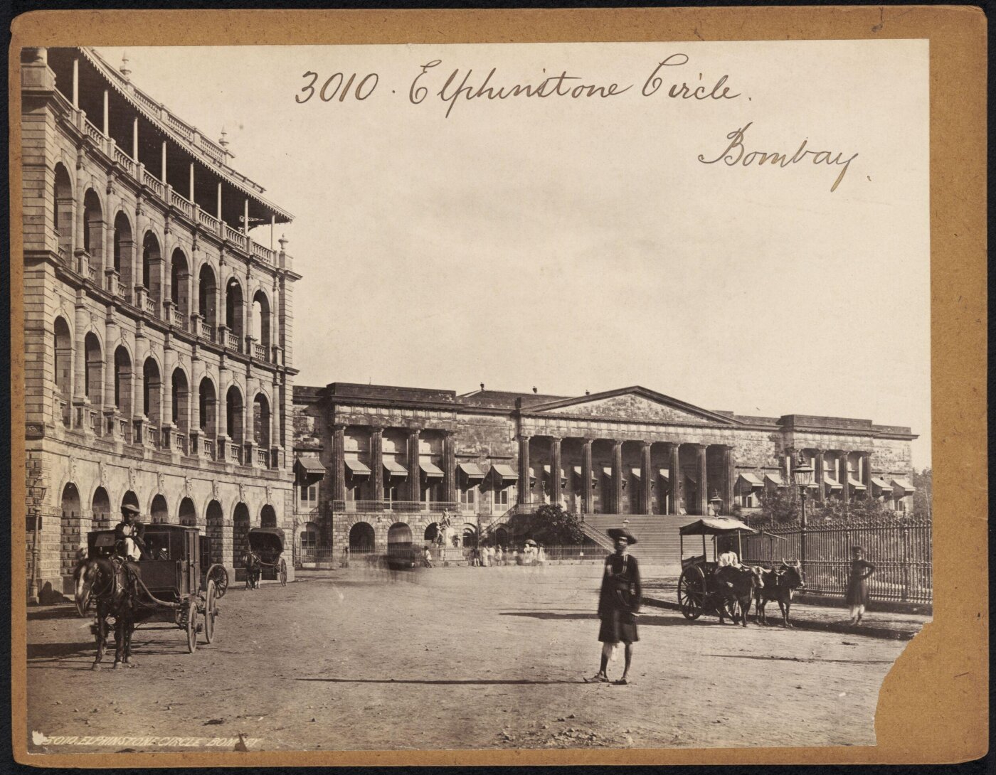 Francis Frith, Elphinstone Circle.  Bombay