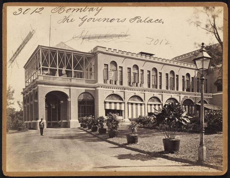 Bombay.  The Governors Palace top image