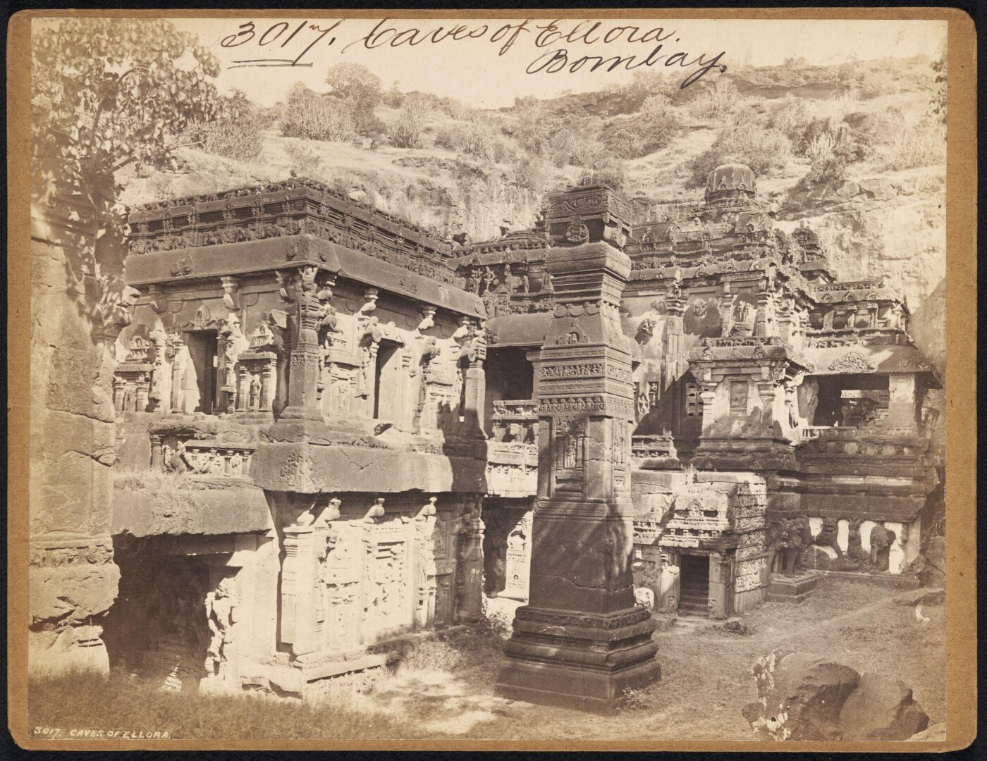 Francis Frith, Caves of Ellora. Bombay