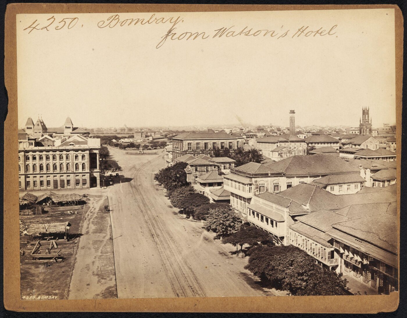 Francis Frith, Bombay from Watson's Hotel