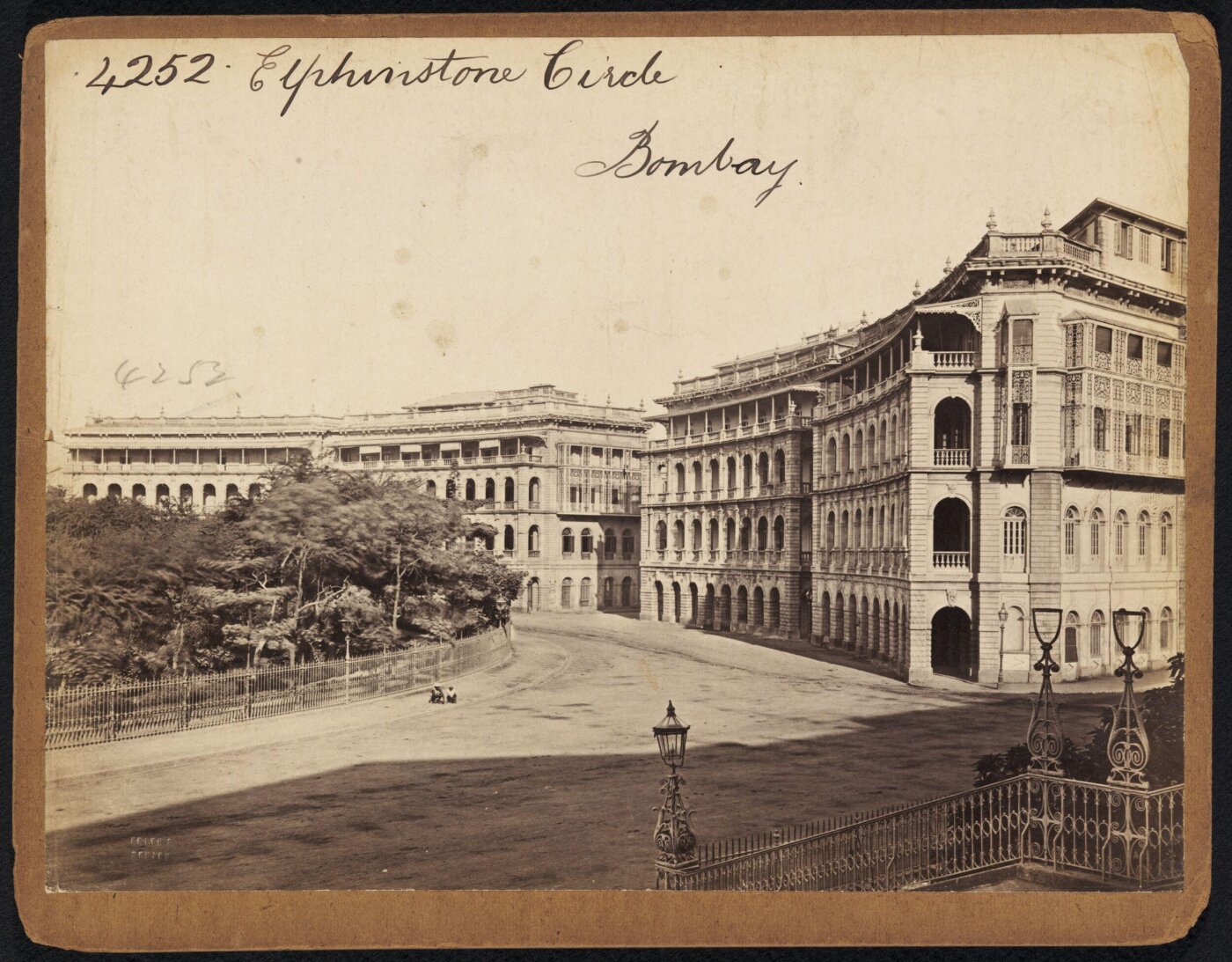 Francis Frith, Elphinstone Circle.  Bombay