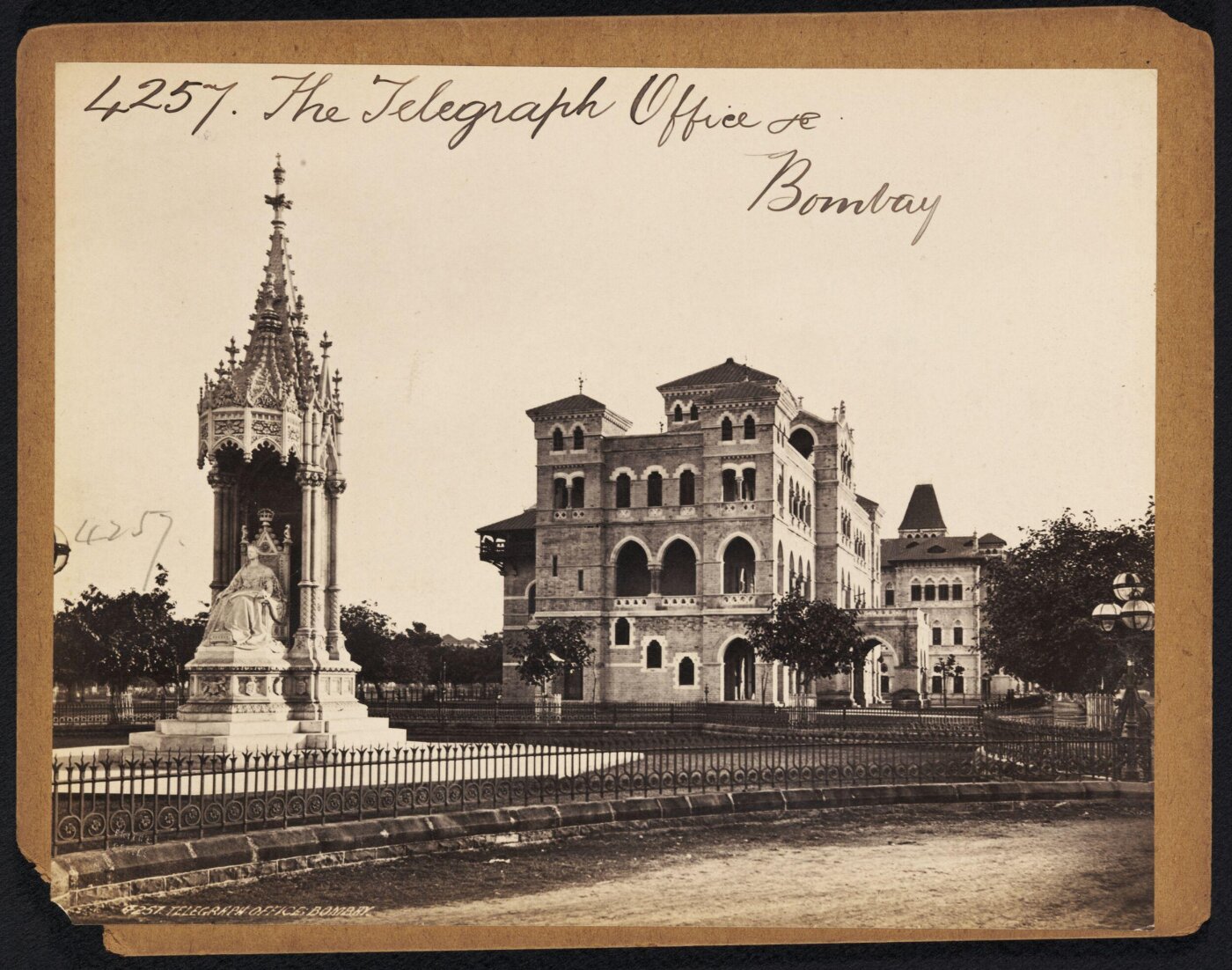 Francis Frith, The Telegraph Office. Bombay