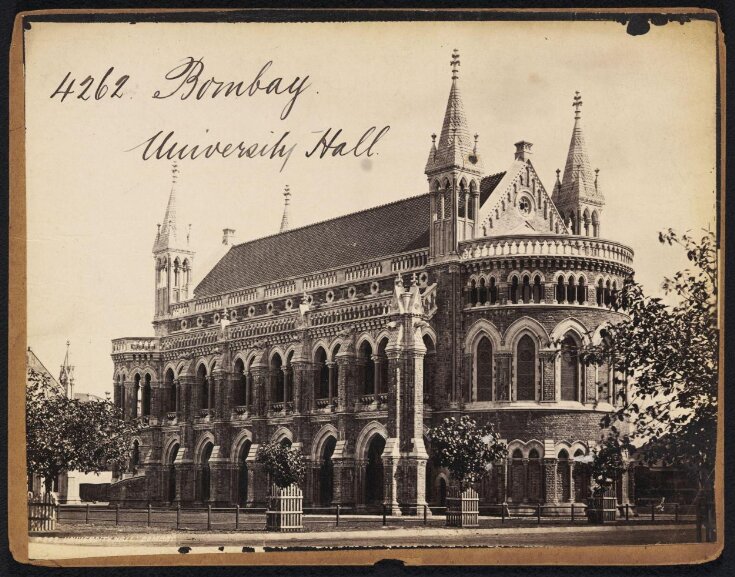 Bombay.  University Hall top image