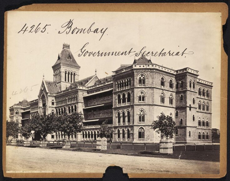 Bombay.  Government Secretariat top image