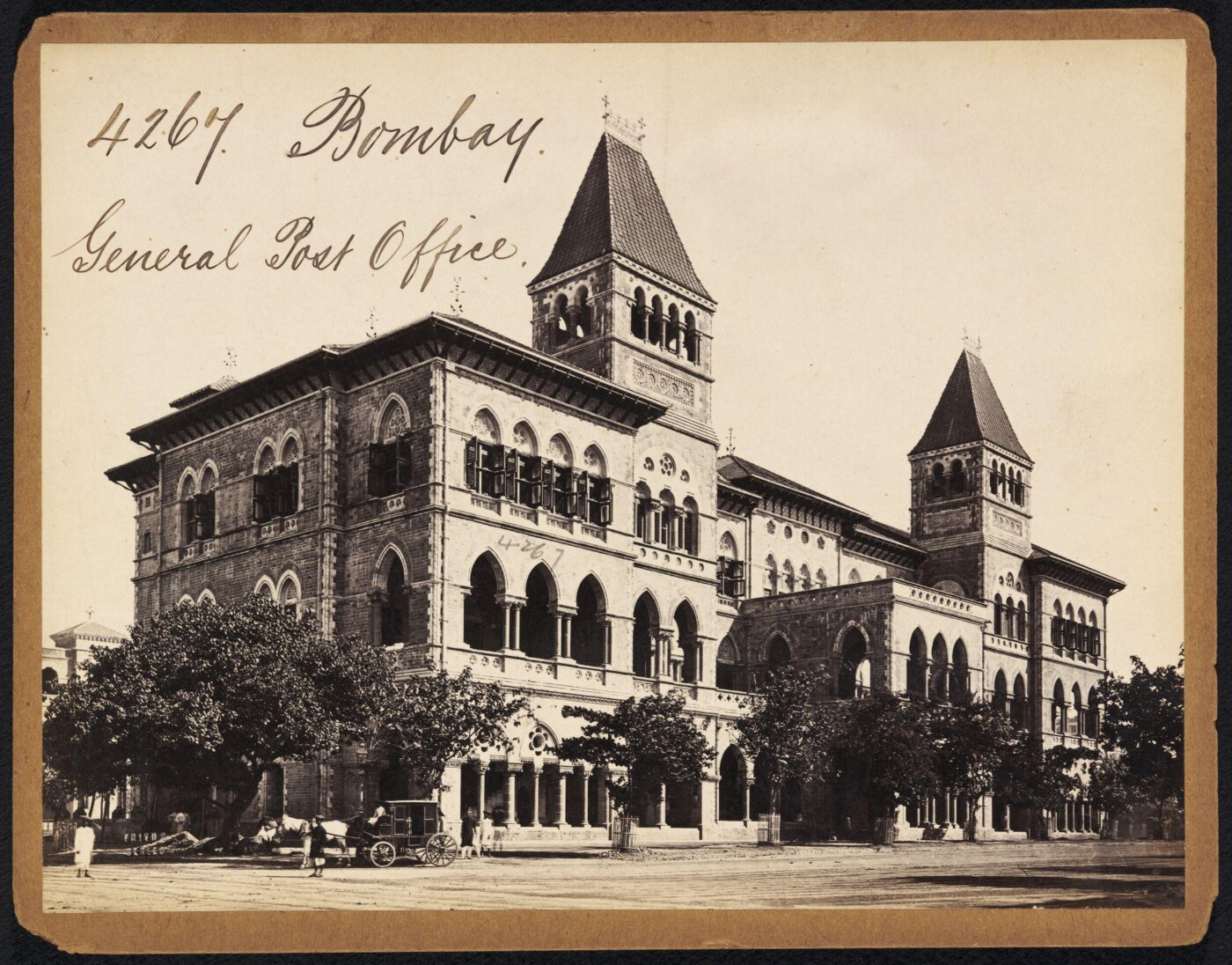 Francis Frith, Bombay. General Post Office