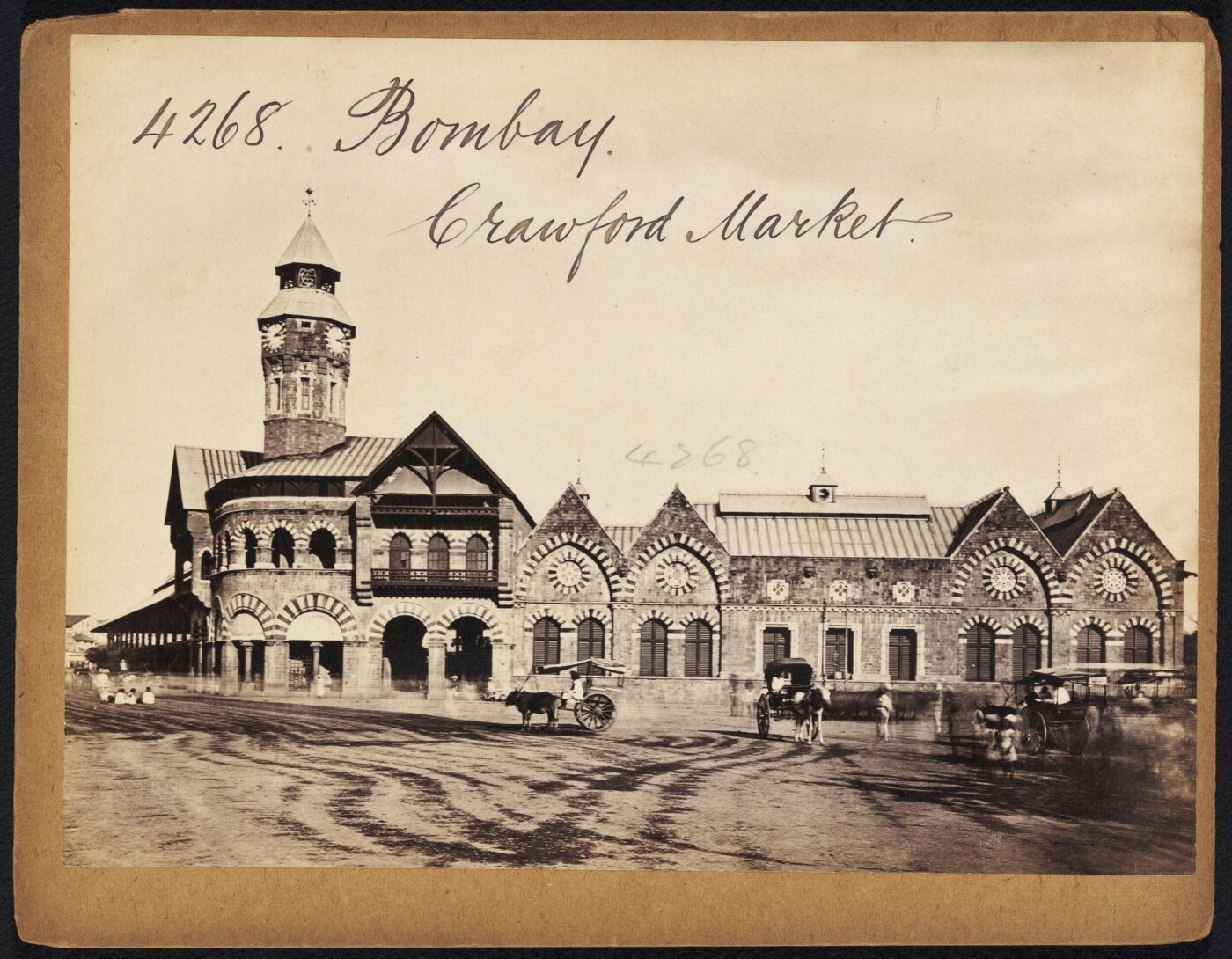 Francis Frith, Bombay. Crawford Market