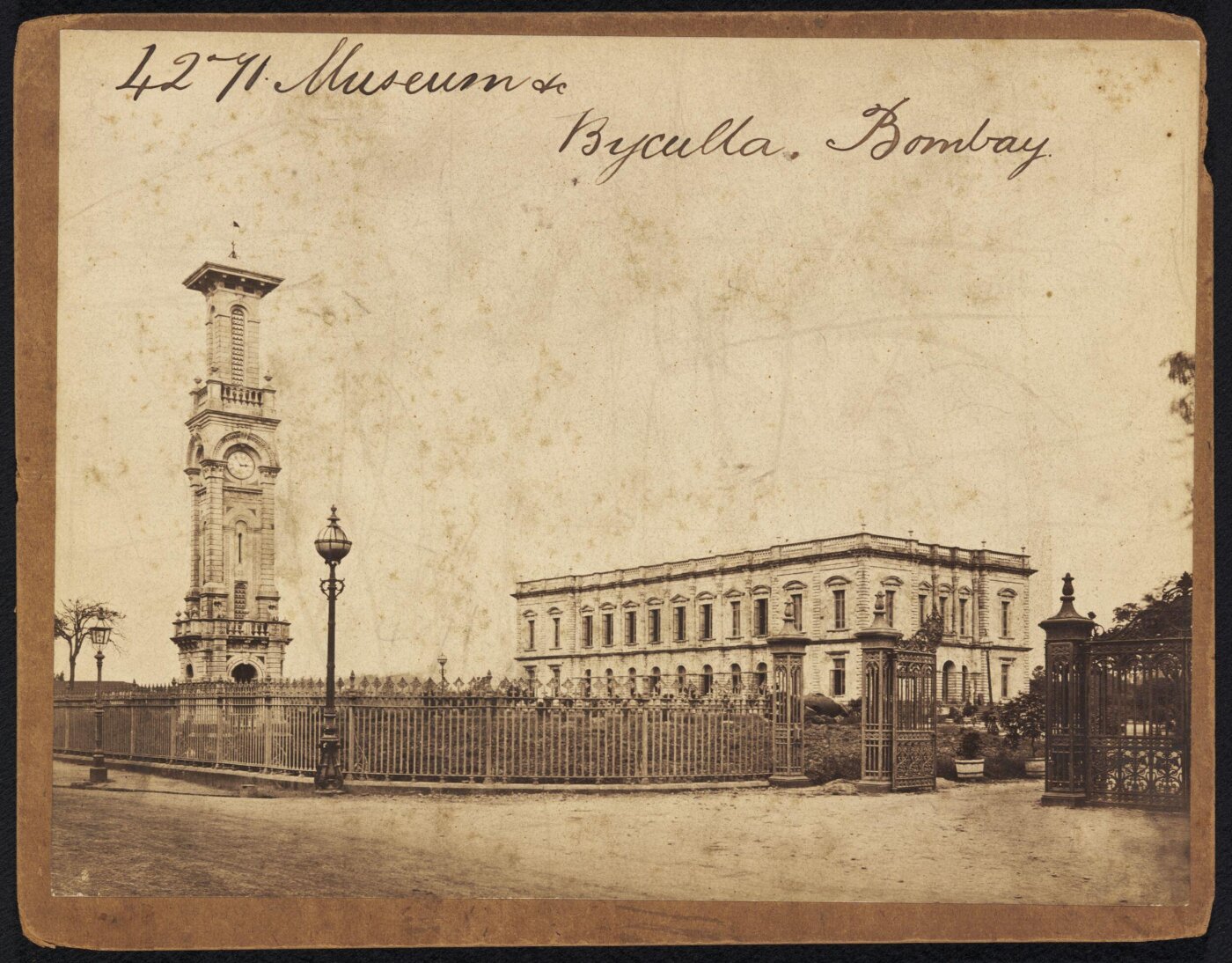 Francis Frith, Museum & Byculla. Bombay