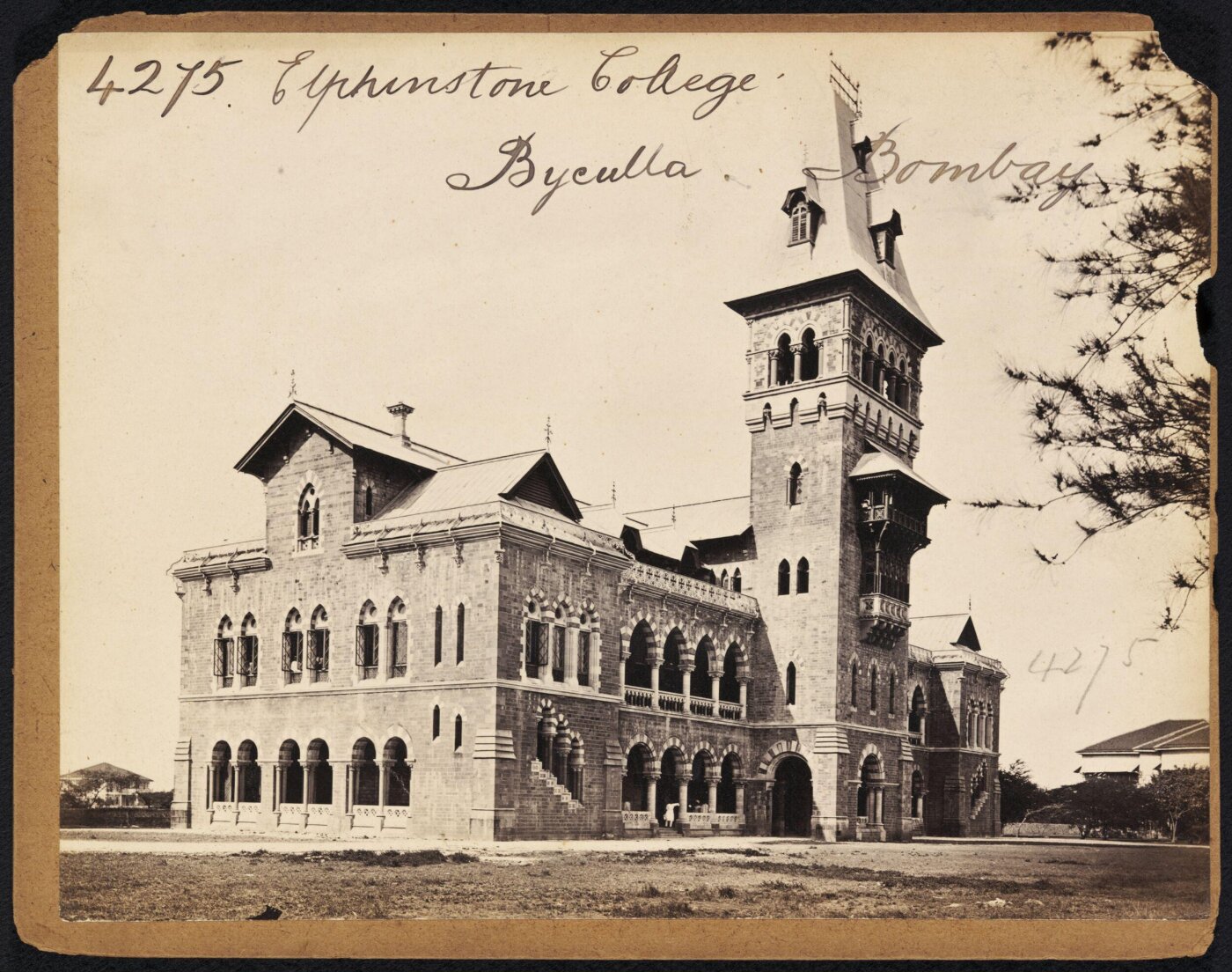 Francis Frith, Elphinstone College.  Byculla.  Bombay