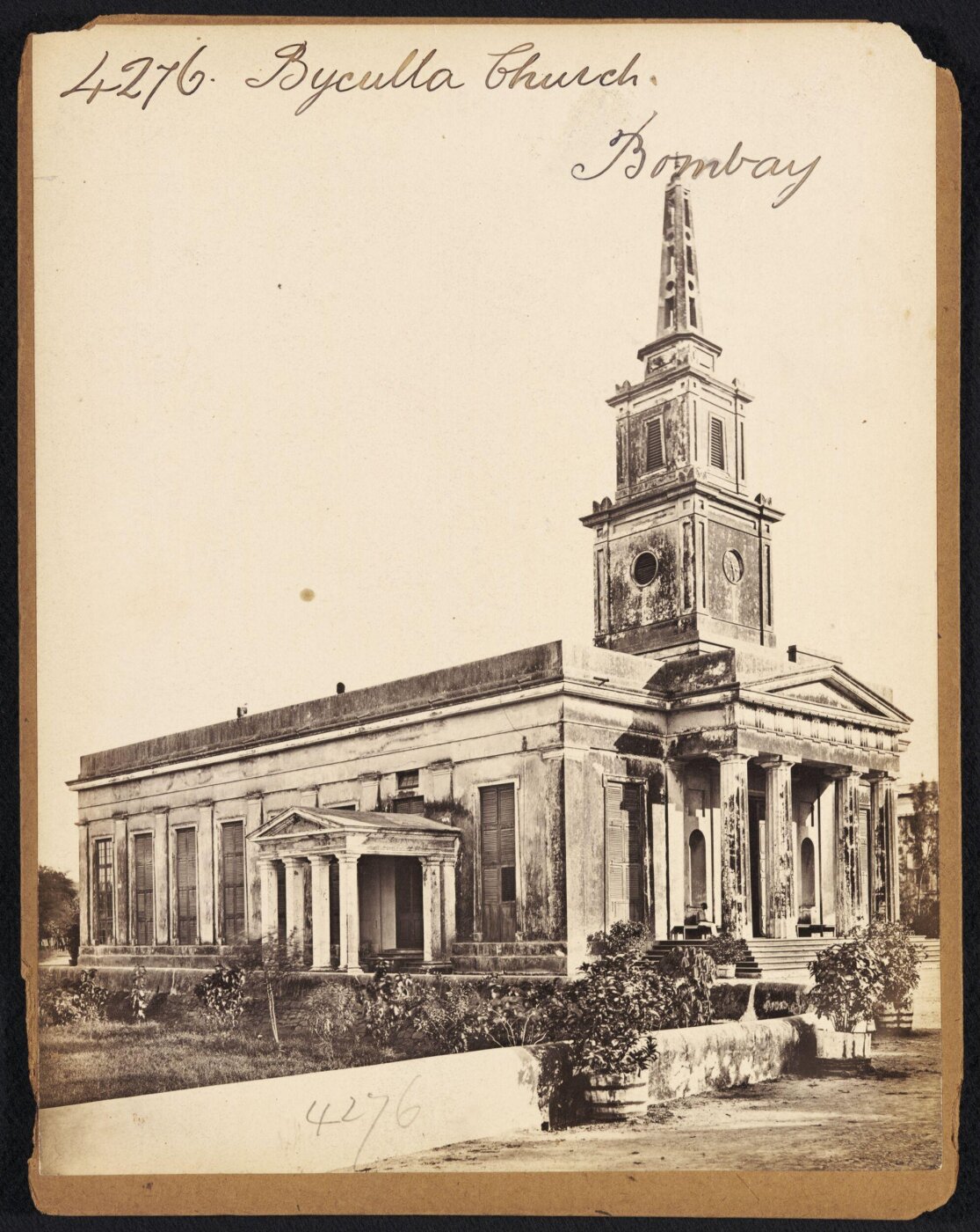 Francis Frith, Byculla Church.  Bombay