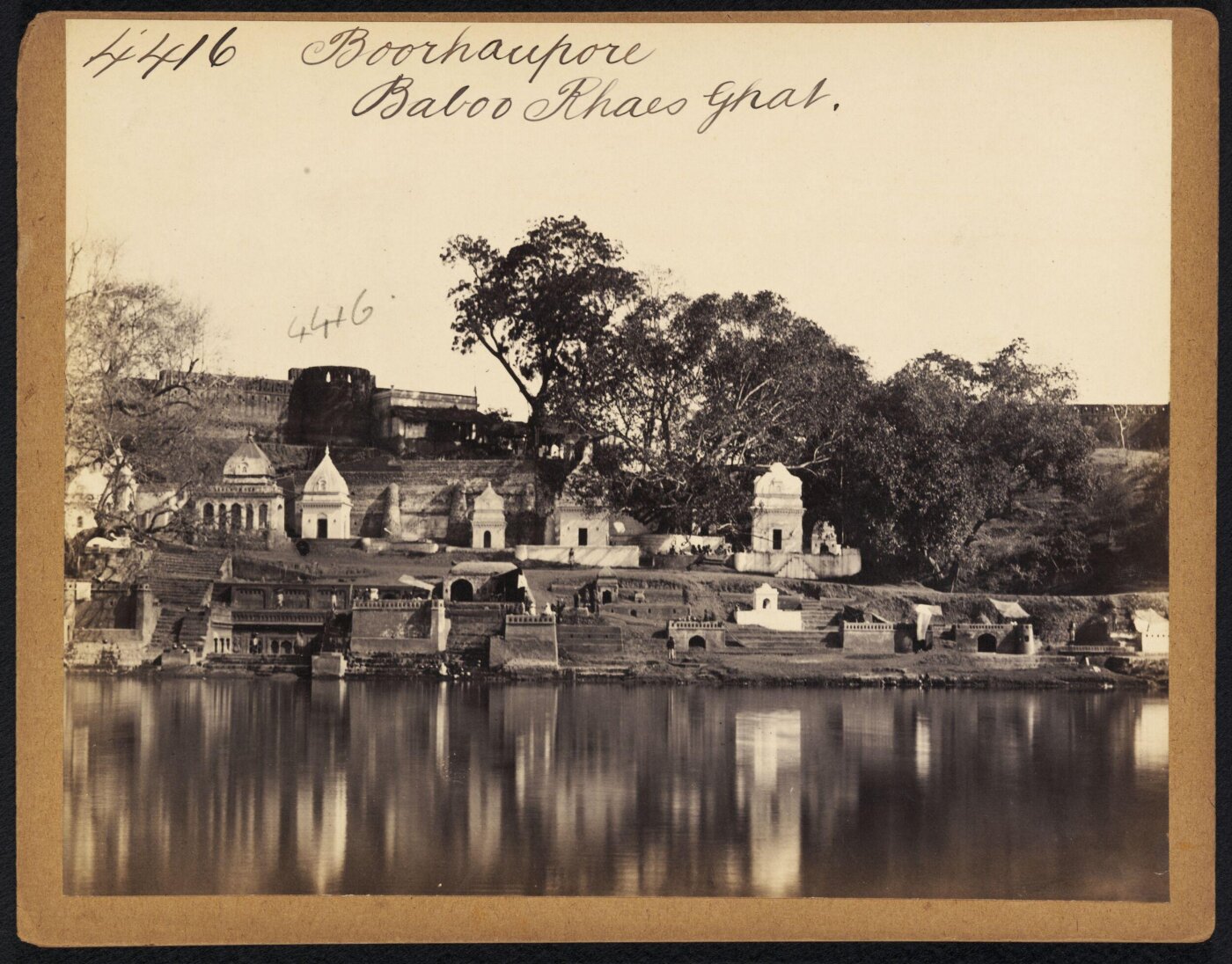 Francis Frith, Boorhaupore. Baboo Rhaes Ghat