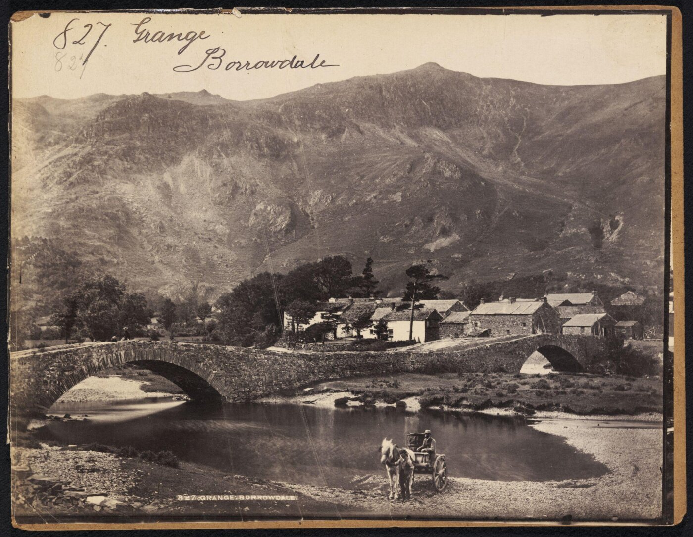 Francis Frith, Grange. Borrowdale.
