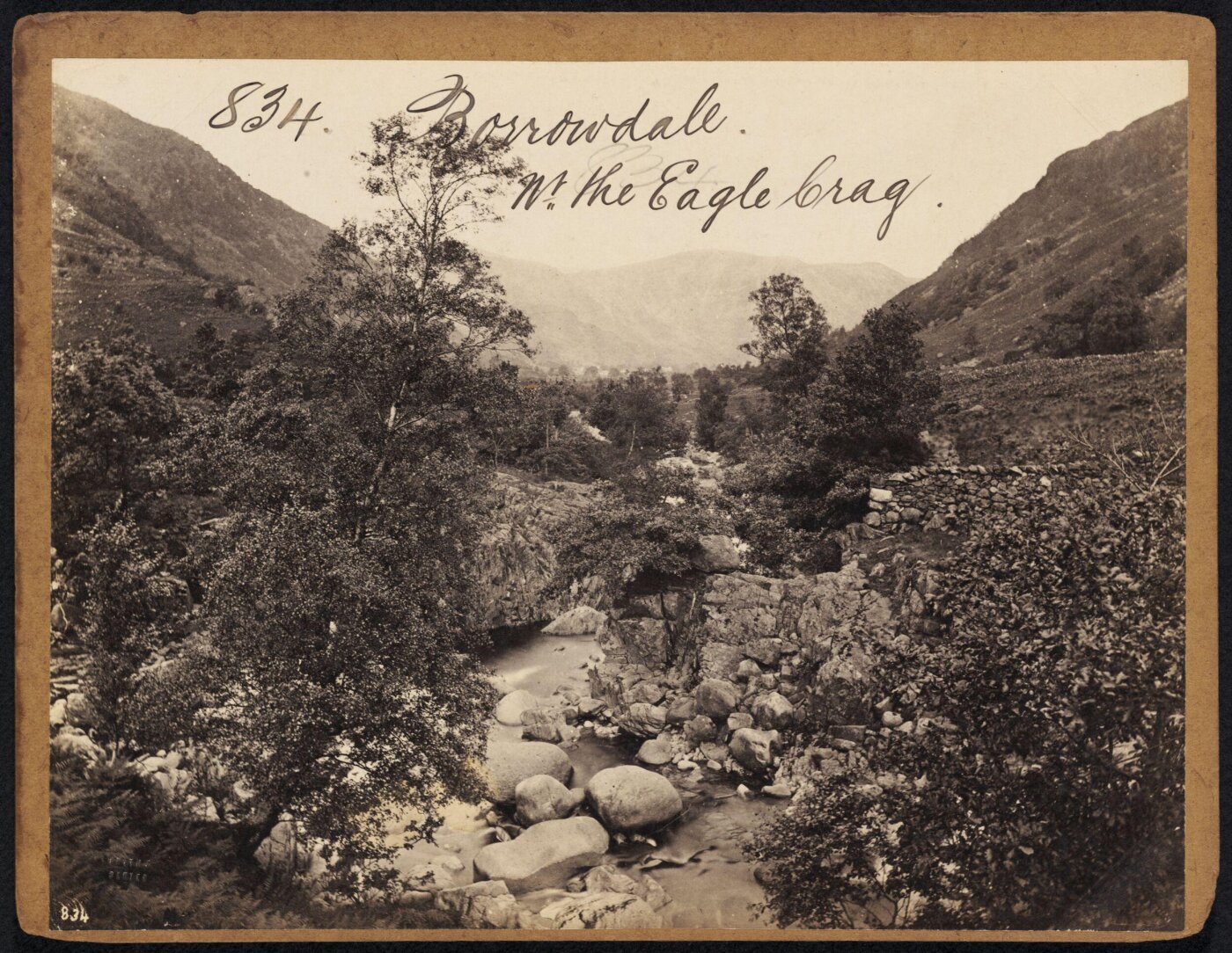 Francis Frith, Borrowdale. Nr. the Eagle Crag