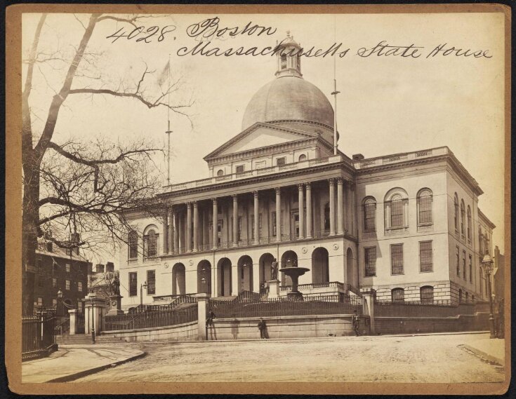 Boston.  Massachusetts State House top image