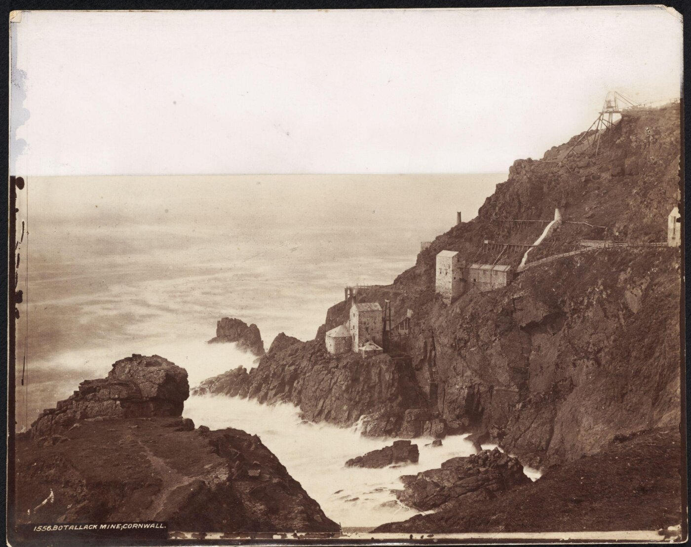 Francis Frith, Bottallack Mine. Cornwall