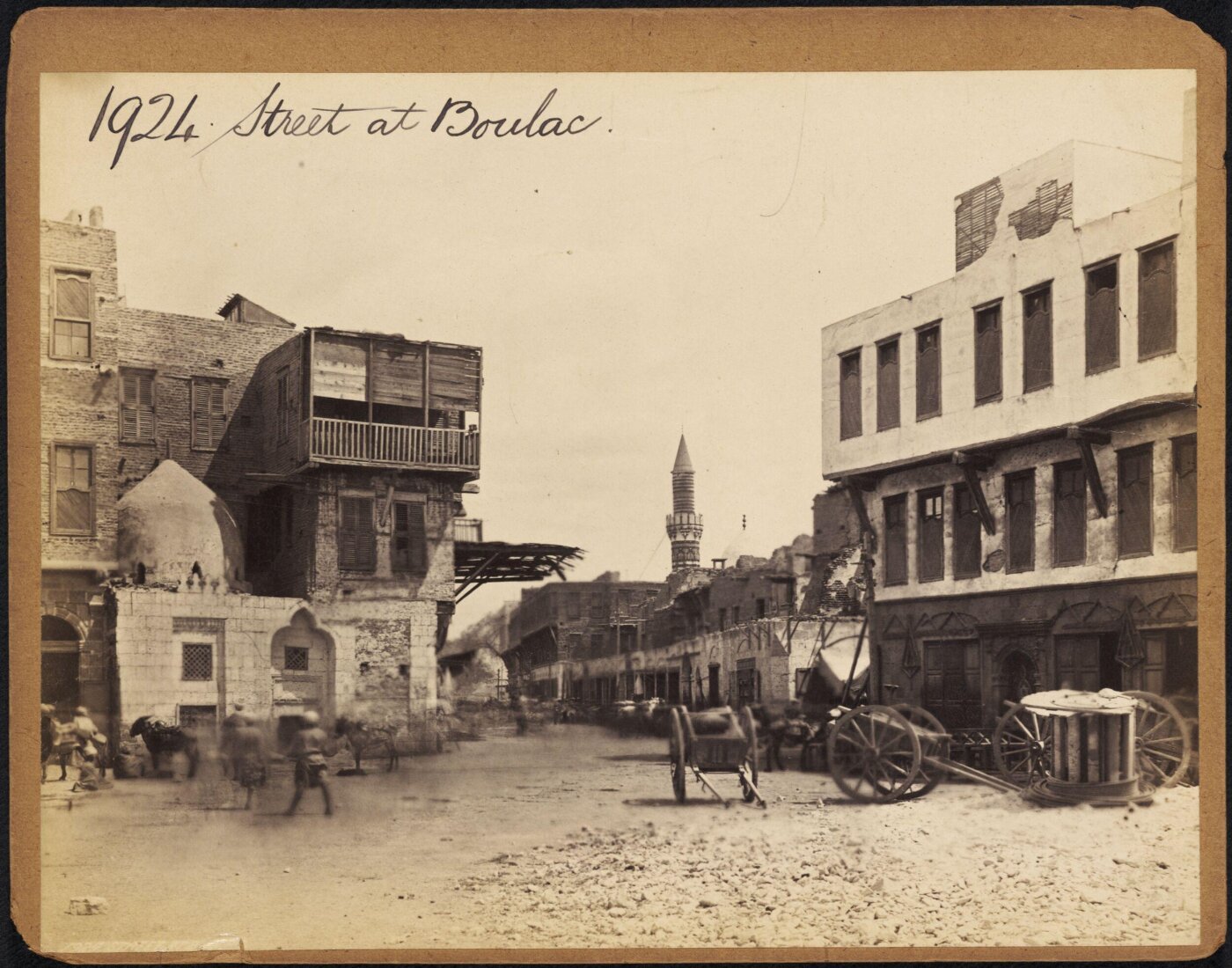 Francis Frith, Street at Boulac