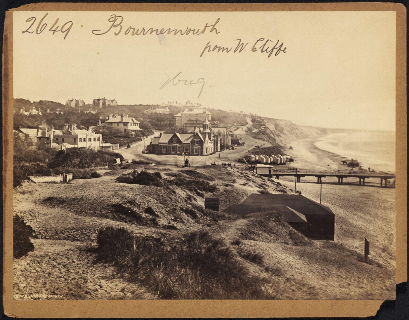 Francis Frith, Bournemouth from W. Cliffe