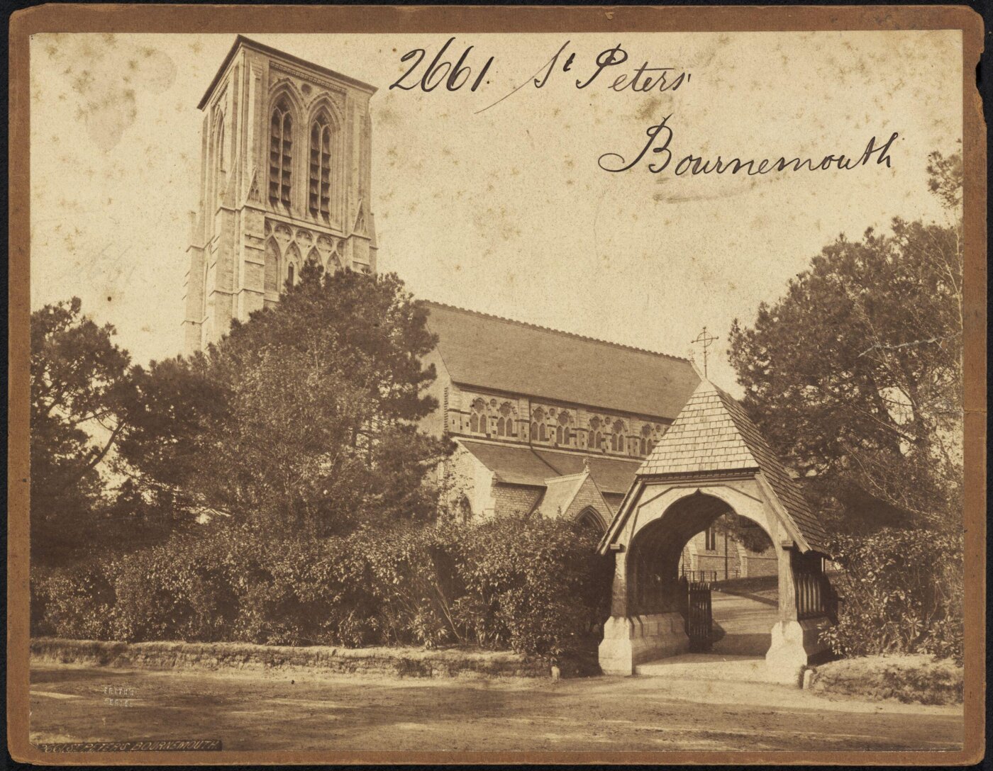 Francis Frith, St. Peters'. Bournemouth