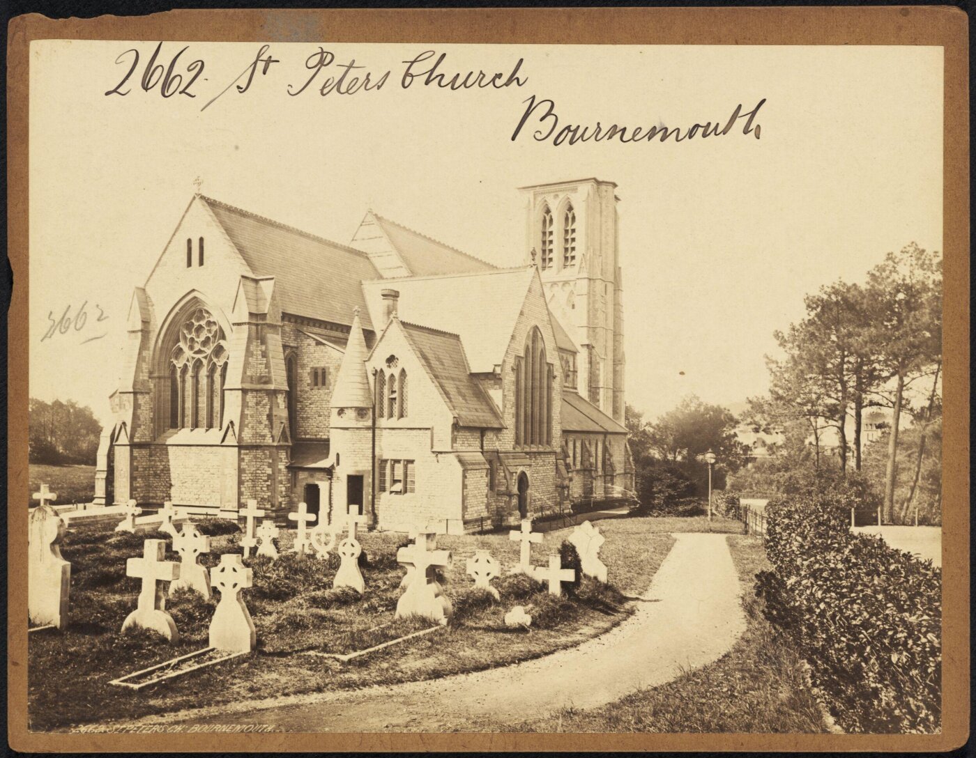 Francis Frith, St. Peters Church Bournemouth