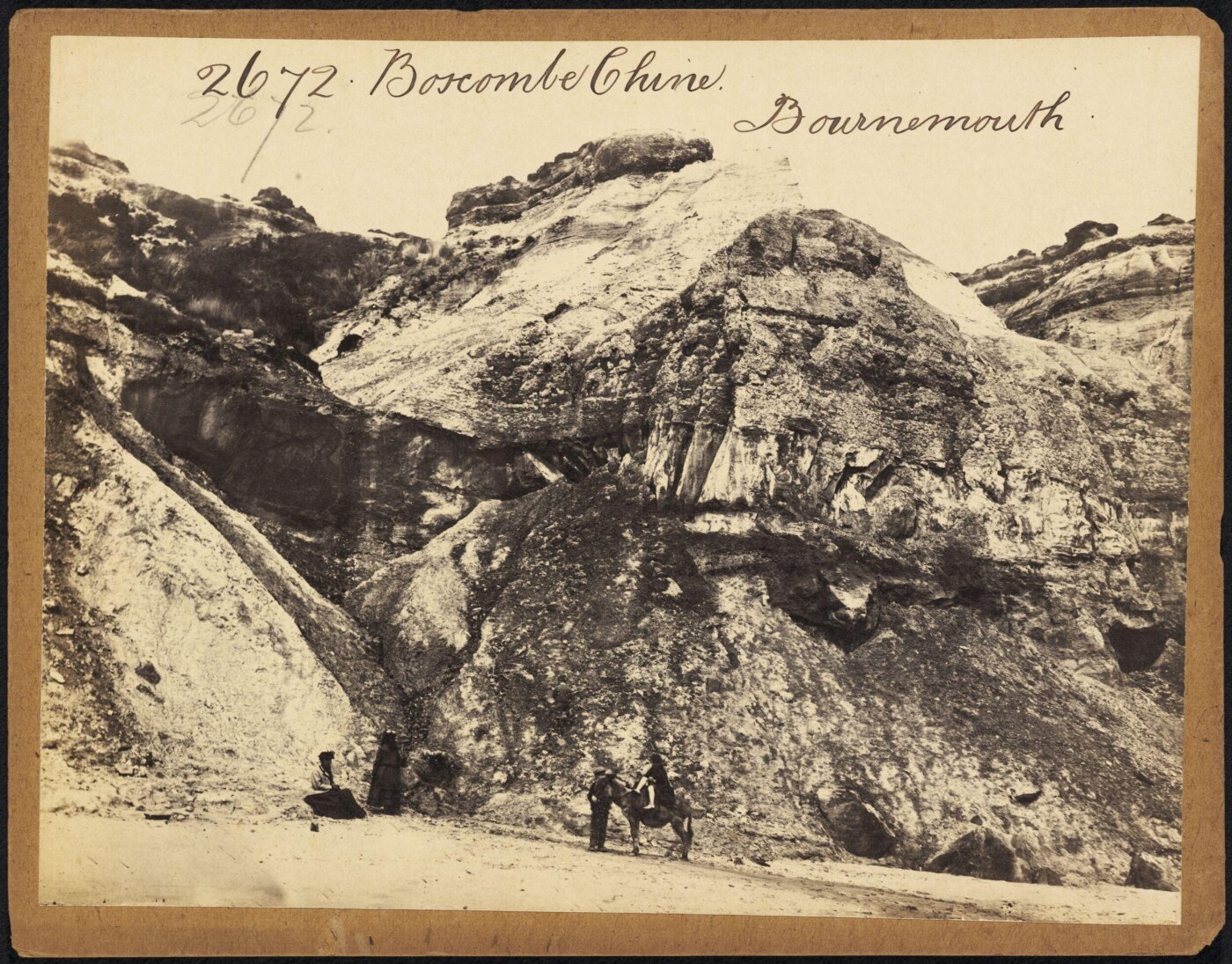 Francis Frith, Boscombe Chine. Bournemouth