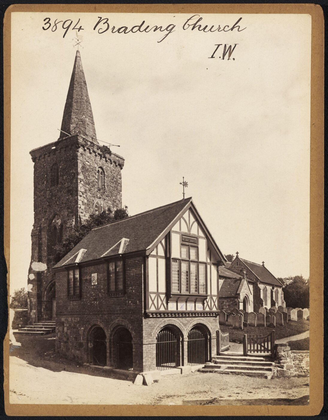Francis Frith, Brading Church. I.W.