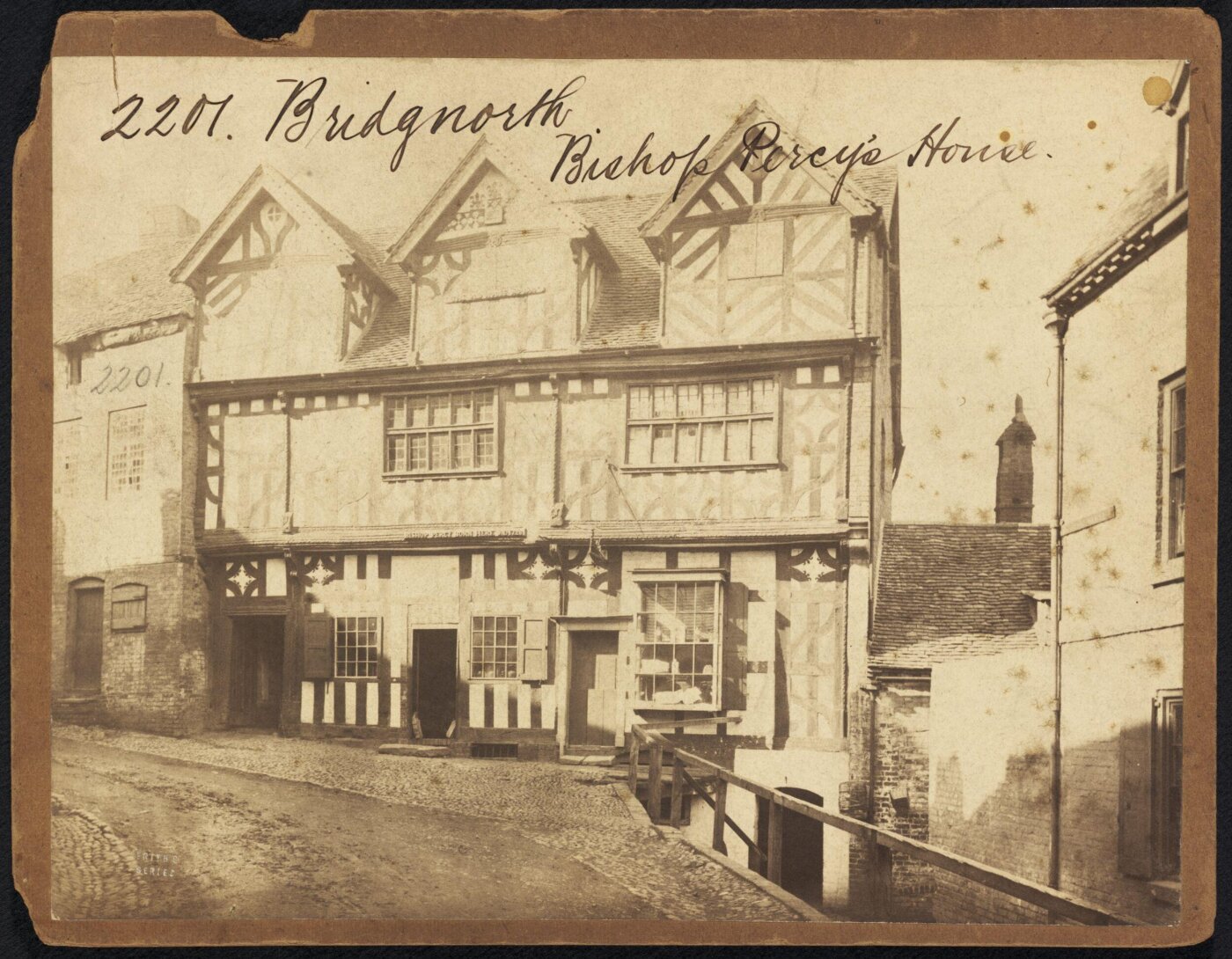 Francis Frith, Bridgnorth.  Bishop Percy's House