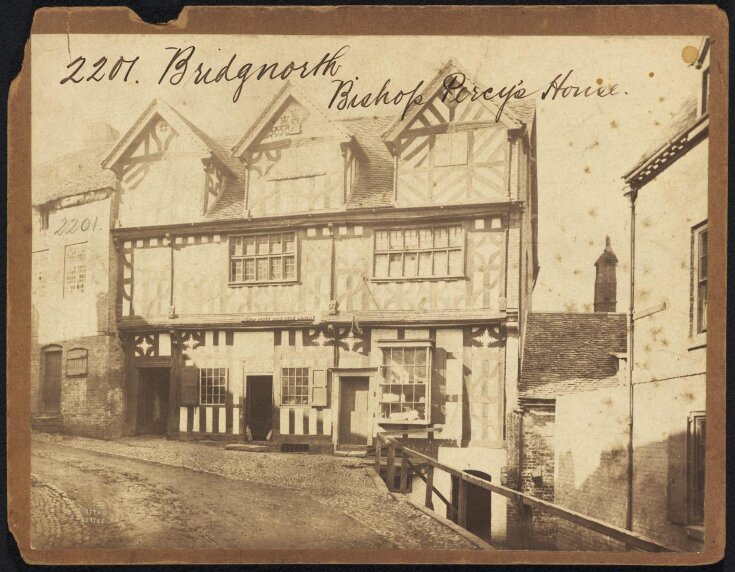 Bridgnorth.  Bishop Percy's House top image