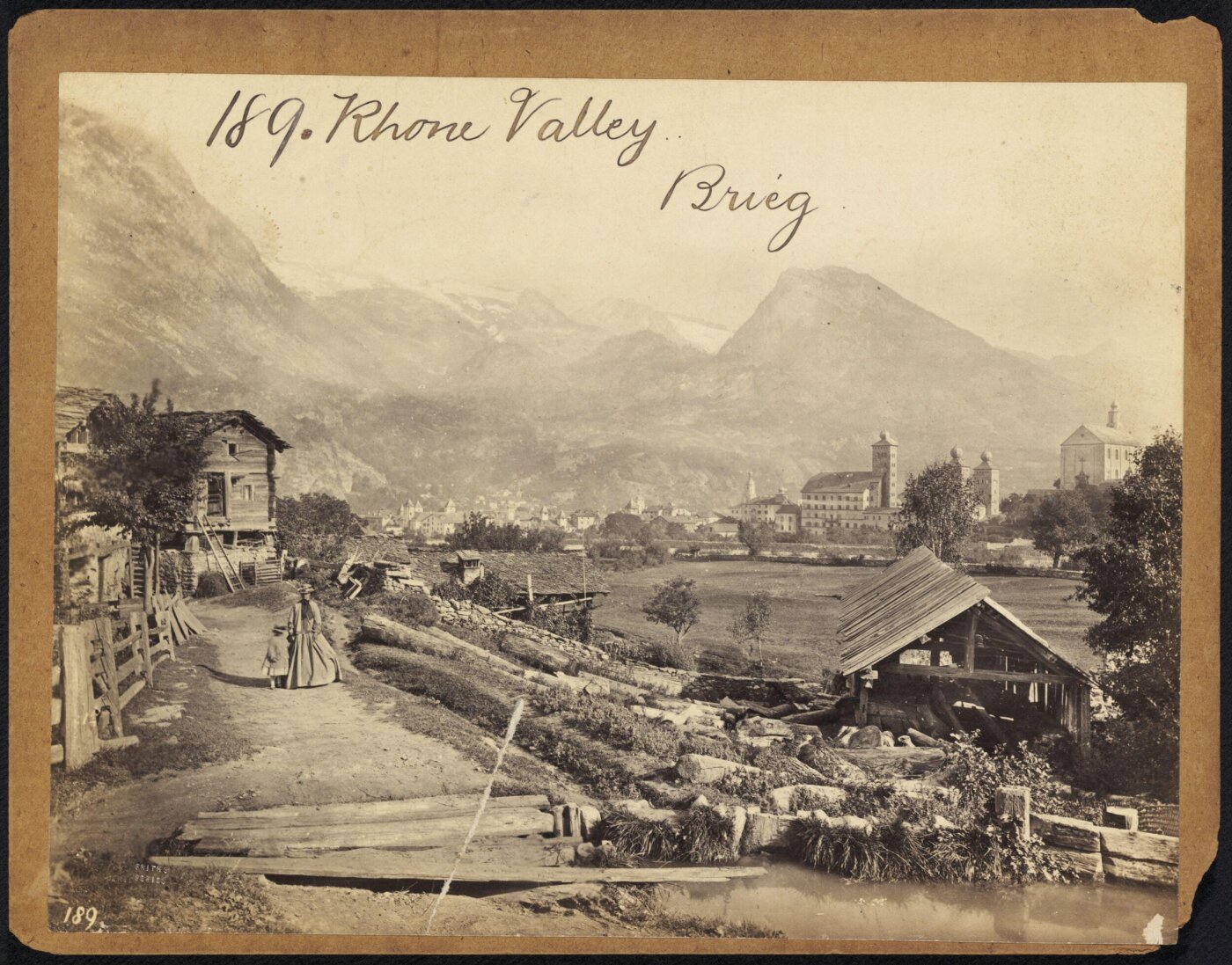 Francis Frith, Rhone Valley.  Brieg
