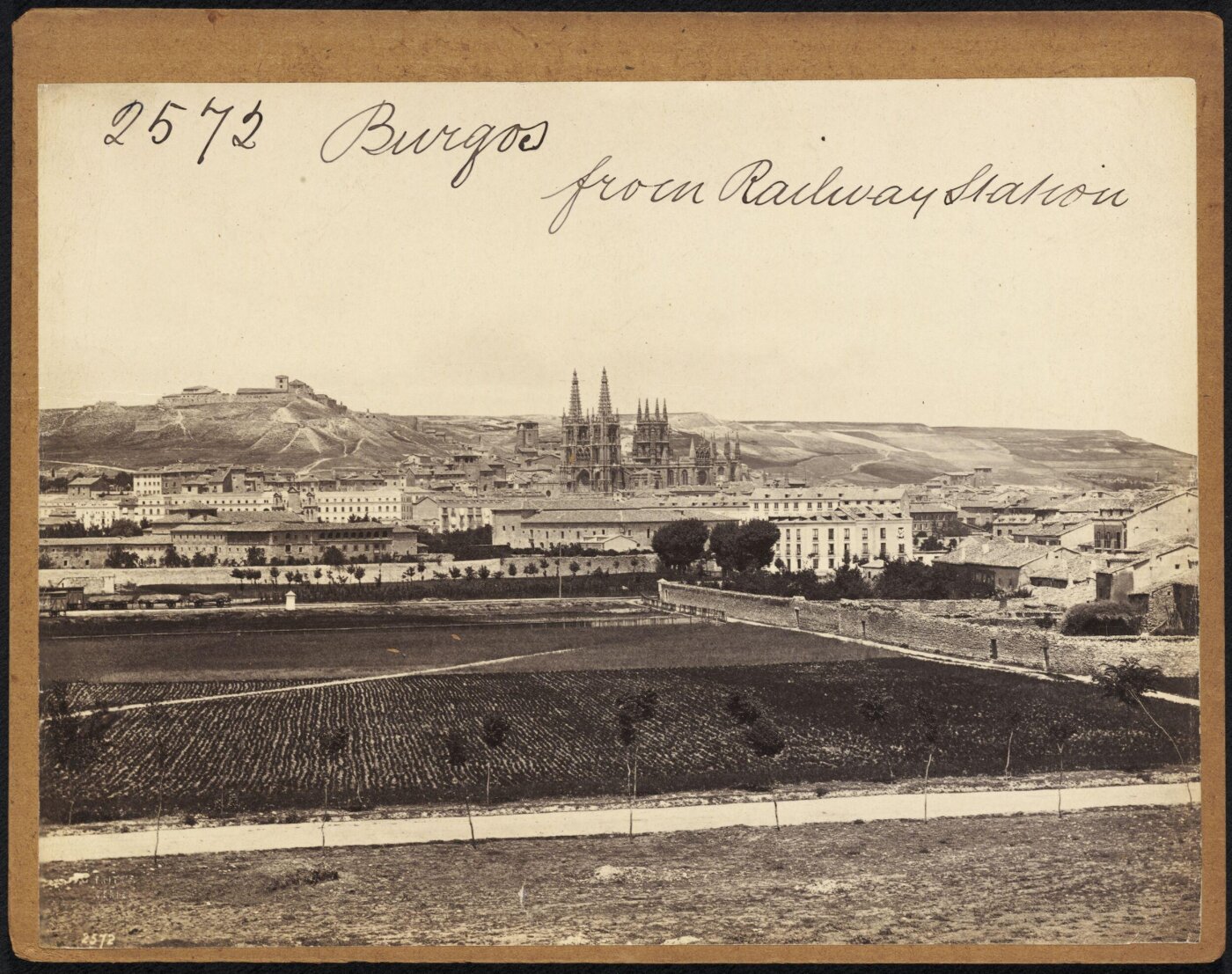 Francis Frith, Burgos from Railway Station