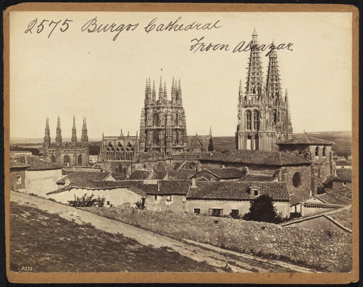 Burgos Cathedral.  From Alcazar top image
