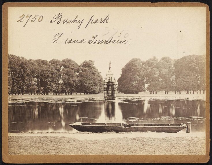 Bushy Park. Diana Fountain Francis Frith V&A Explore The Collections