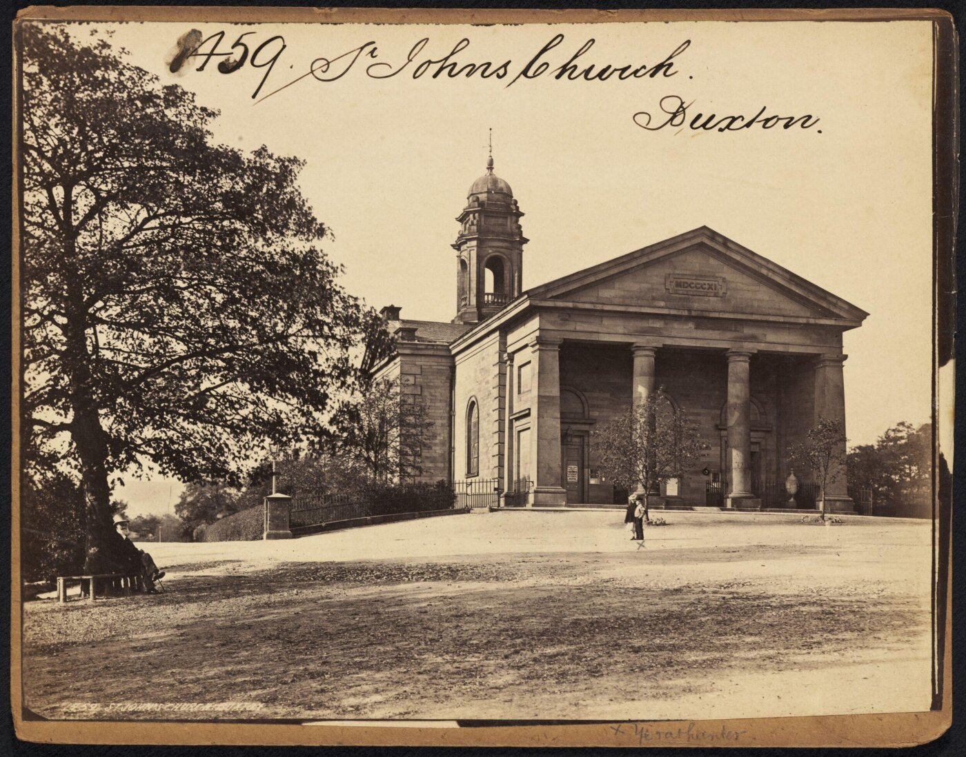 Francis Frith, St. John's Church. Buxton