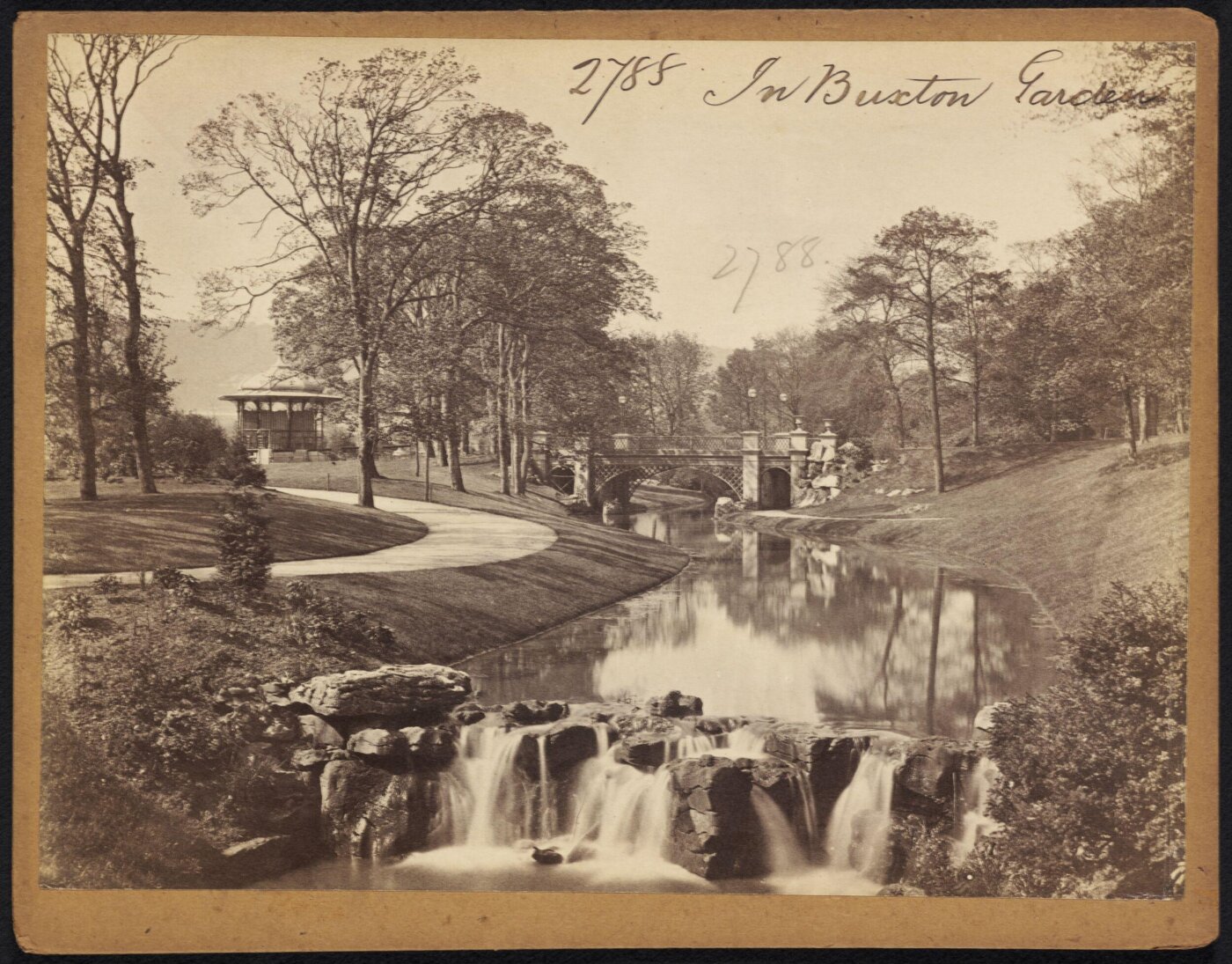 Francis Frith, In Buxton Gardens