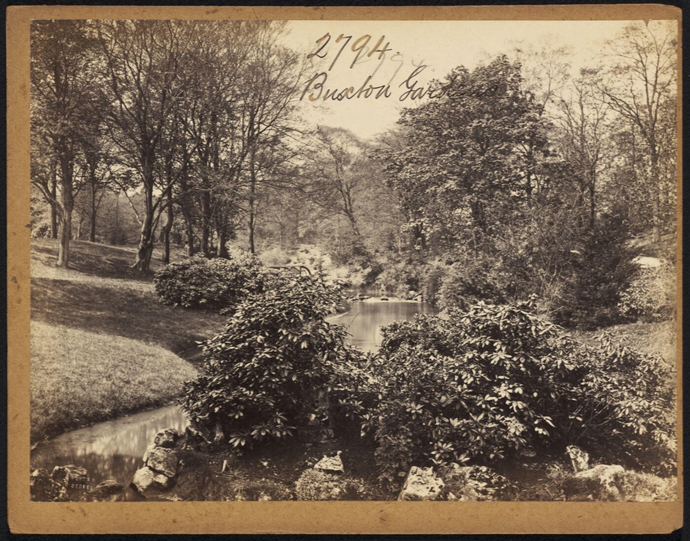 Francis Frith, Buxton Gardens