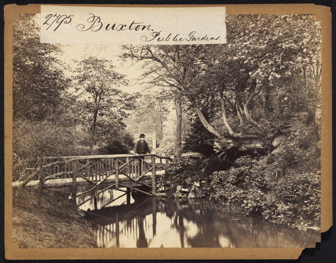 Francis Frith, Buxton.  Public Gardens
