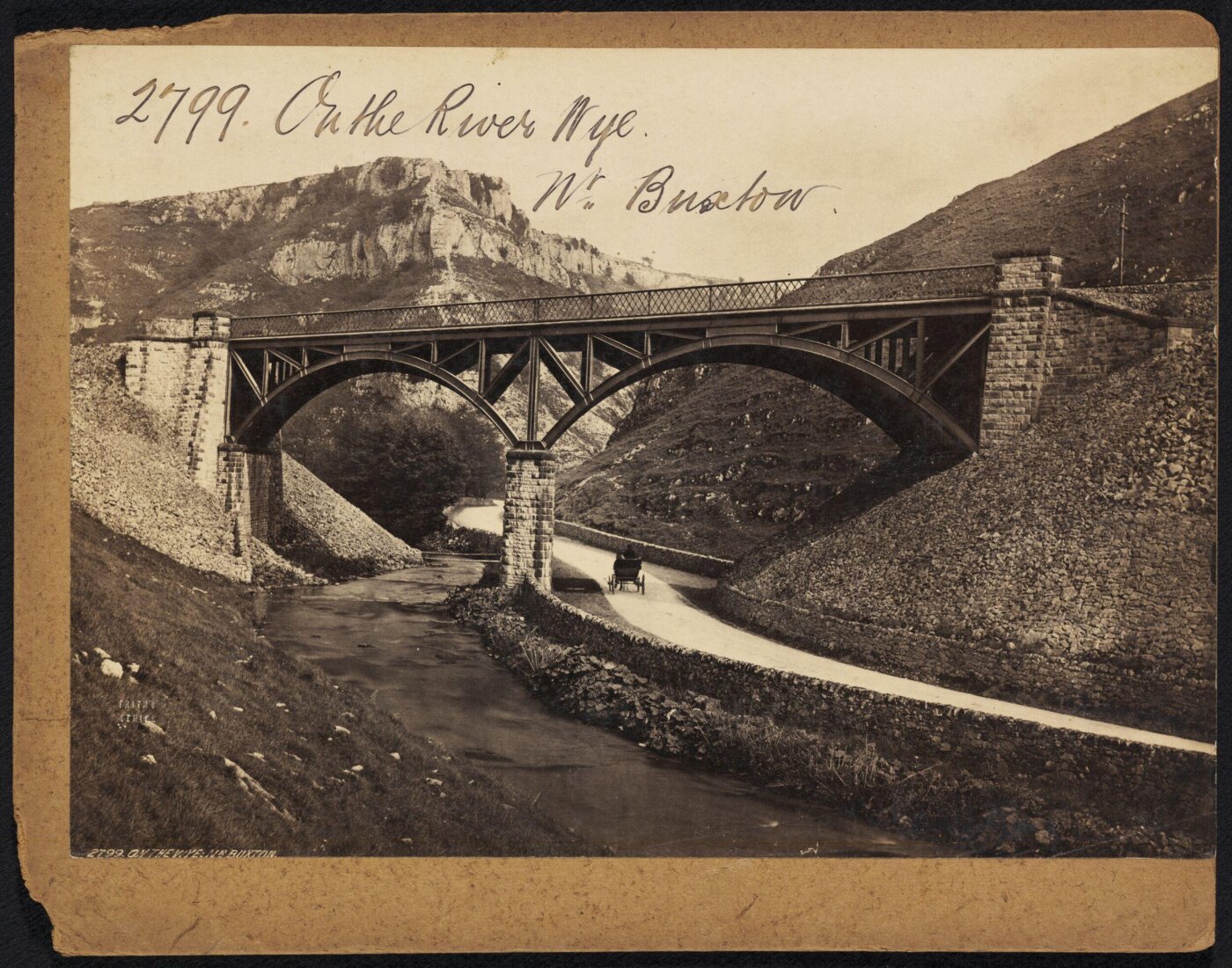 Francis Frith, On the River Wye.  Nr. Buxton