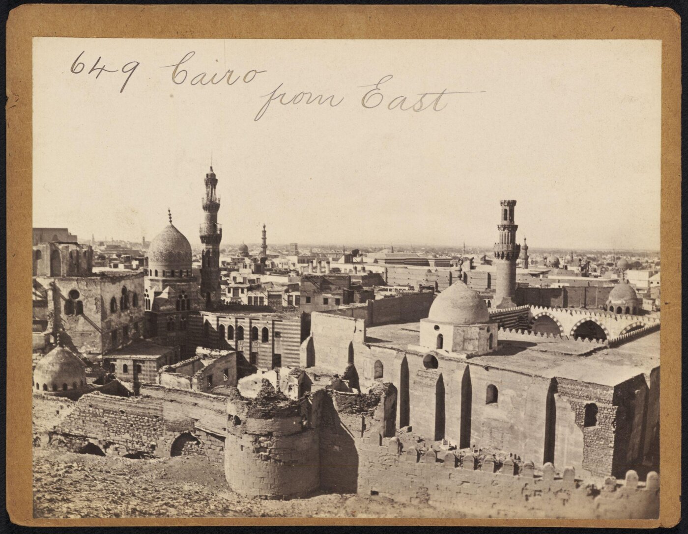Francis Frith, Cairo from East